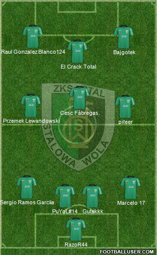 Stal Stalowa Wola Formation 2011