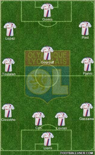 Olympique Lyonnais Formation 2011