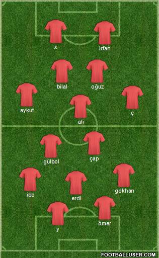 Pro Evolution Soccer Team Formation 2011
