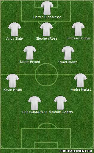 Pro Evolution Soccer Team Formation 2011