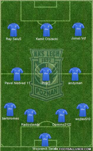 Lech Poznan Formation 2011