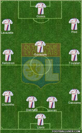 Olympique Lyonnais Formation 2011