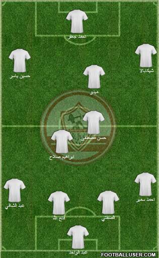 Zamalek Sporting Club Formation 2011