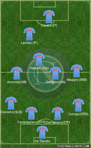 Napoli Formation 2011