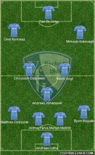 VfL Bochum football formation