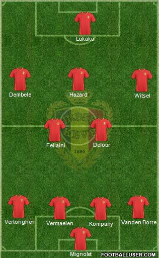 Belgium Formation 2011