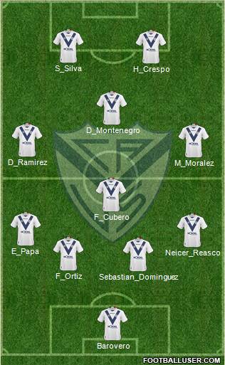 Vélez Sarsfield Formation 2011