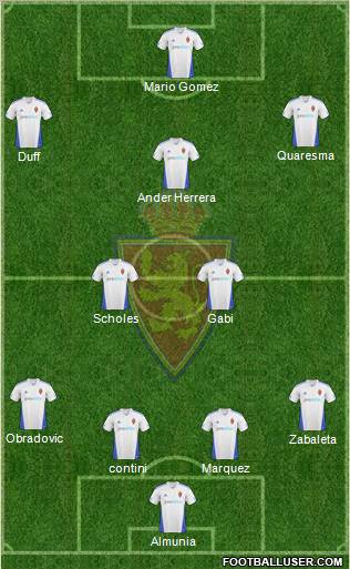 R. Zaragoza S.A.D. Formation 2011