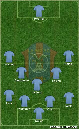 La Paz FC Formation 2011