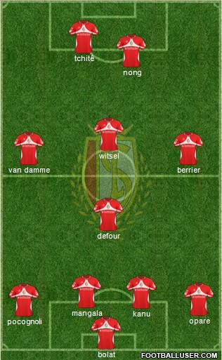 R Standard de Liège Formation 2011