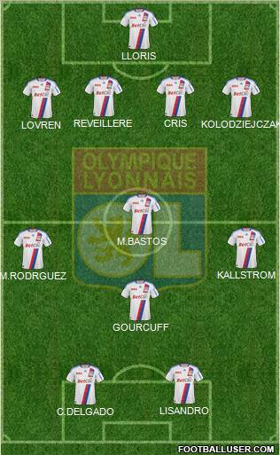 Olympique Lyonnais Formation 2011