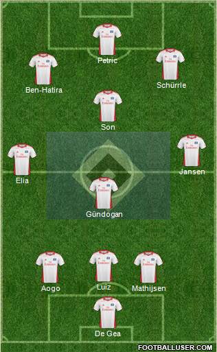 Hamburger SV Formation 2011
