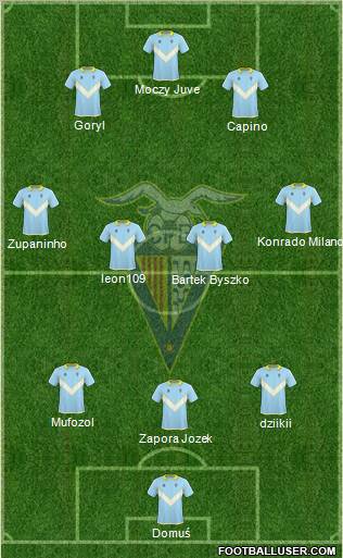 C.F. Badalona Formation 2011