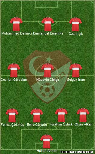 Turkey Formation 2011
