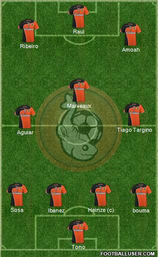 FC Lorient Bretagne Sud Formation 2011