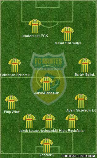 FC Nantes Formation 2011