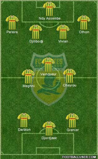 FC Nantes Formation 2011