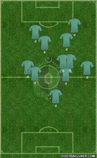 Mouloudia Sportive Populaire de Batna Formation 2011