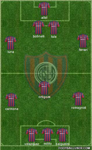 San Lorenzo de Almagro Formation 2011