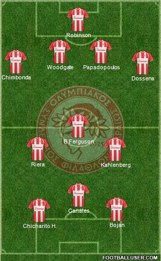 Olympiakos SF Piraeus Formation 2011