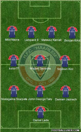 HFC Haarlem Formation 2011