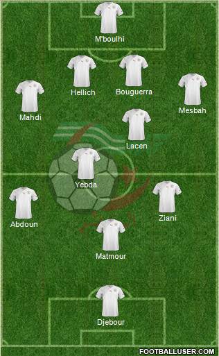Algeria Formation 2011