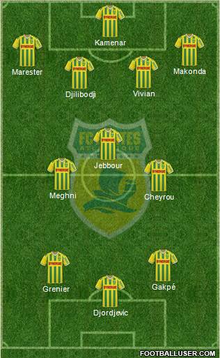 FC Nantes Formation 2011
