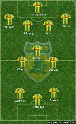 FC Nantes Formation 2011