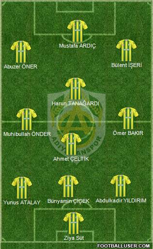 Adiyamanspor Formation 2011