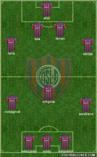 San Lorenzo de Almagro Formation 2011