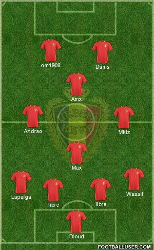 Belgium Formation 2011