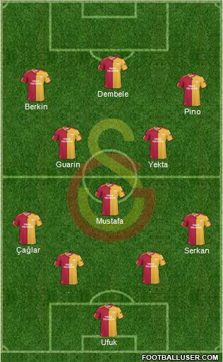 Galatasaray SK Formation 2011
