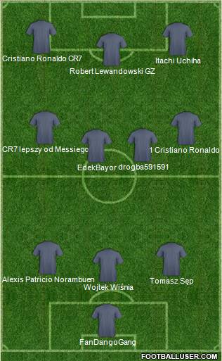Barcelona FC (RJ) Formation 2011