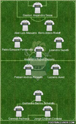 Gimnasia y Esgrima de La Plata Formation 2011