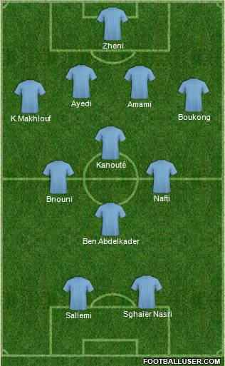 Union Sportive Monastirienne Formation 2011