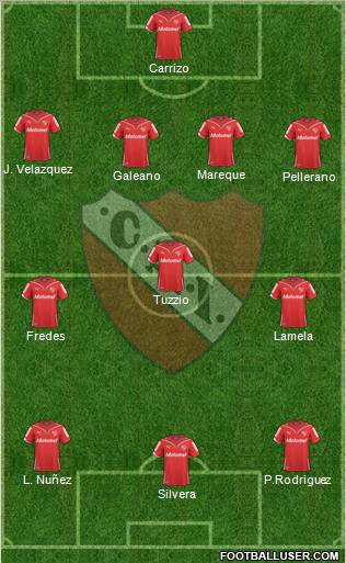 Independiente Formation 2011