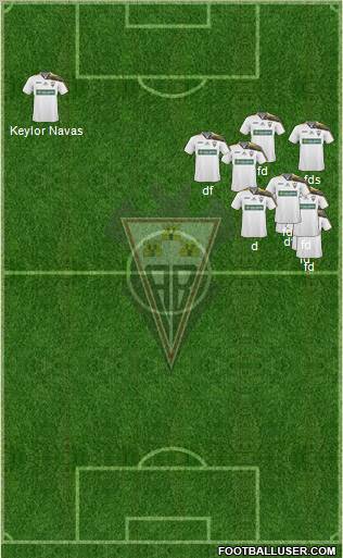 Albacete B., S.A.D. Formation 2011
