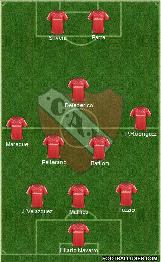 Independiente Formation 2011