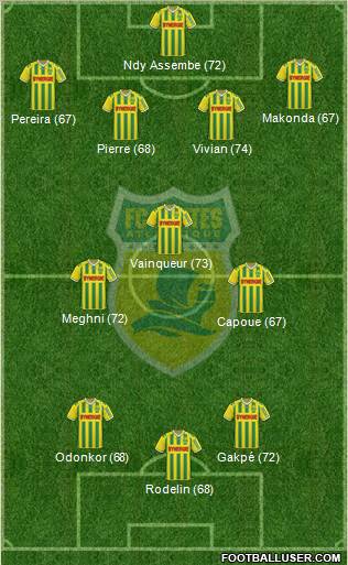 FC Nantes Formation 2011