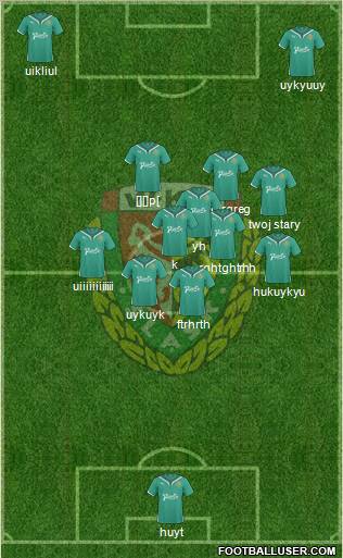 WKS Slask Wroclaw Formation 2011