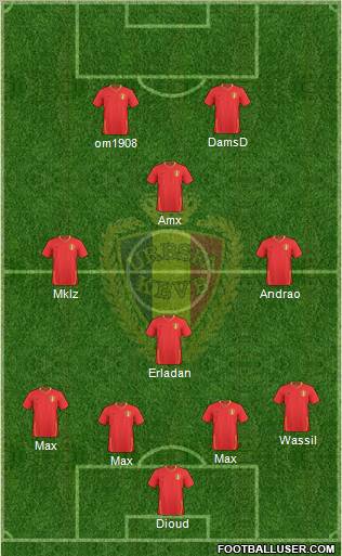 Belgium Formation 2011