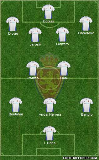 R. Zaragoza S.A.D. Formation 2011