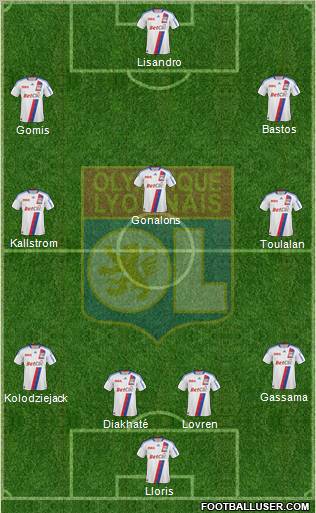 Olympique Lyonnais Formation 2011