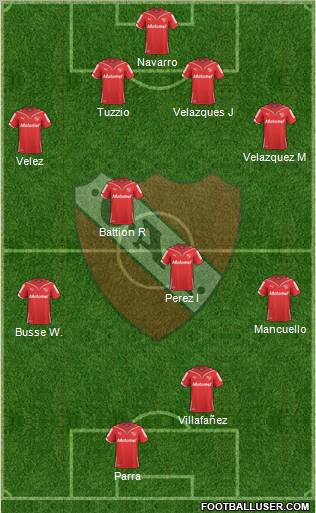 Independiente Formation 2011