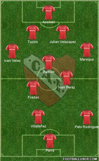 Independiente Formation 2011