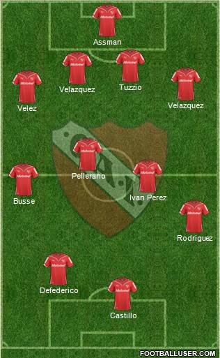 Independiente Formation 2011