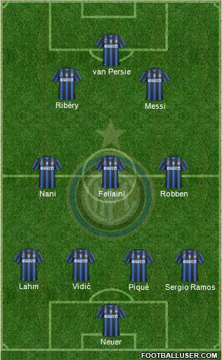 F.C. Internazionale Formation 2011
