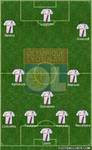 Olympique Lyonnais Formation 2011