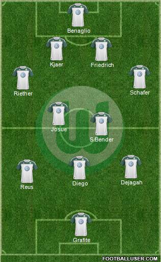 VfL Wolfsburg Formation 2011