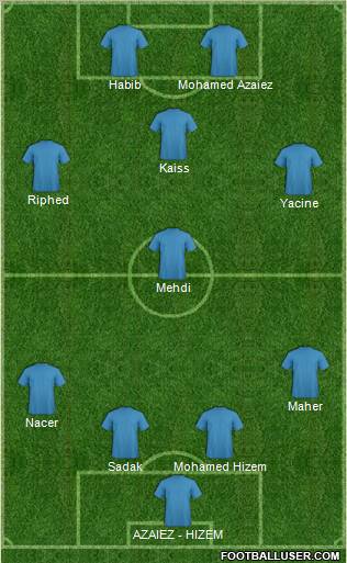 Union Sportive Monastirienne Formation 2011